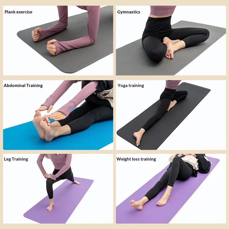 Pilates Yoga Mat - Extra Thick Non Slip Yoga Mat