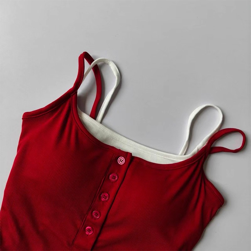 Pilates Yoga Jacket - Color-Block Faux Two-Piece Sporty Bralette Ribbed