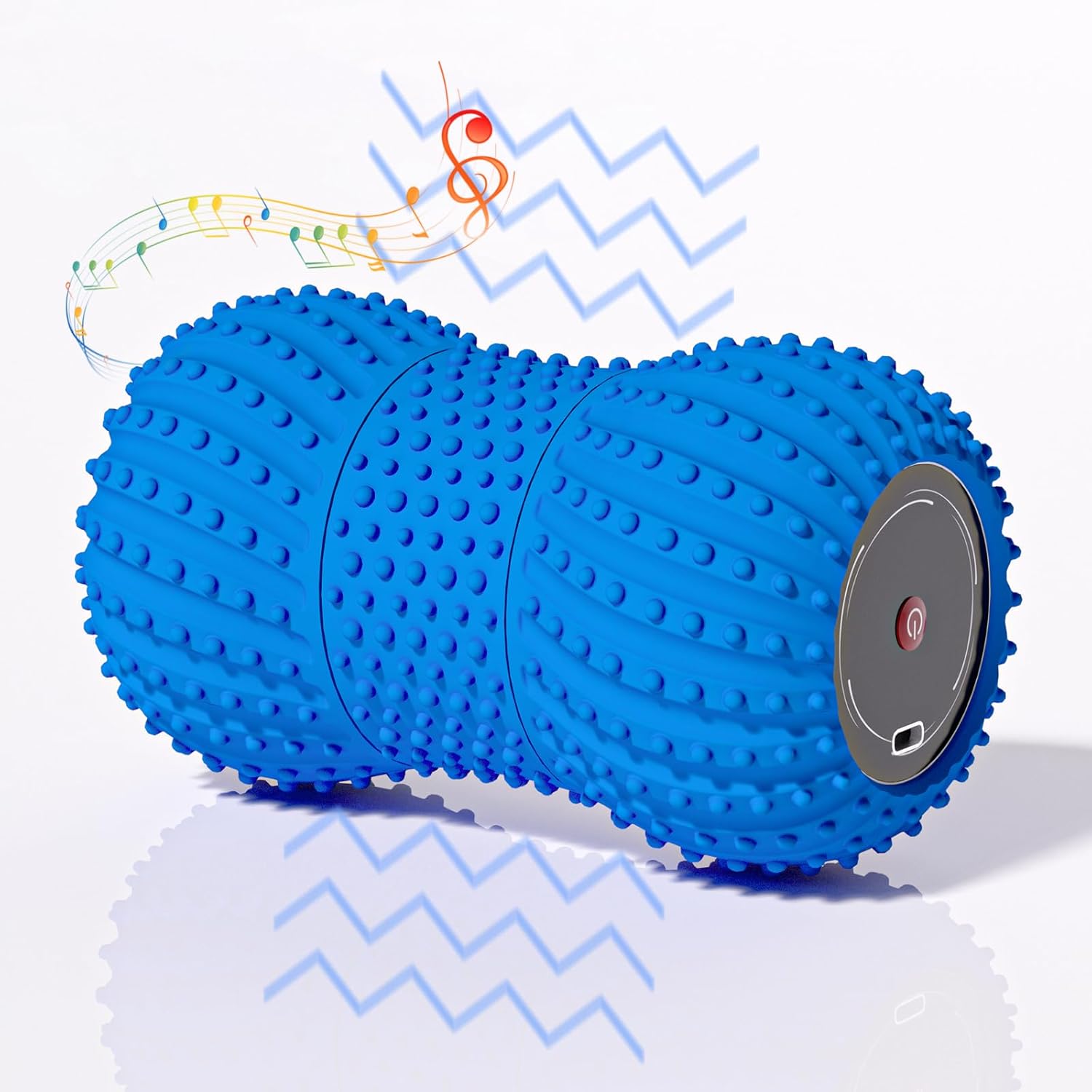 Pilates Yoga Ball - 2 in 1 Vibrating Peanut Massage