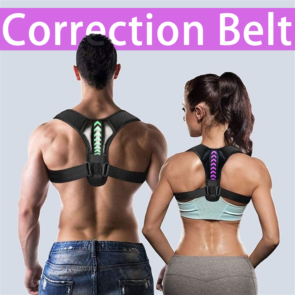 Posture Pole Corrector - Adjustable Back Shoulder Posture Corrector Belt