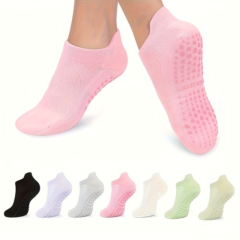 Medias Para Pilates Y Yoga - 1 Pairs Grip Pilates Socks for