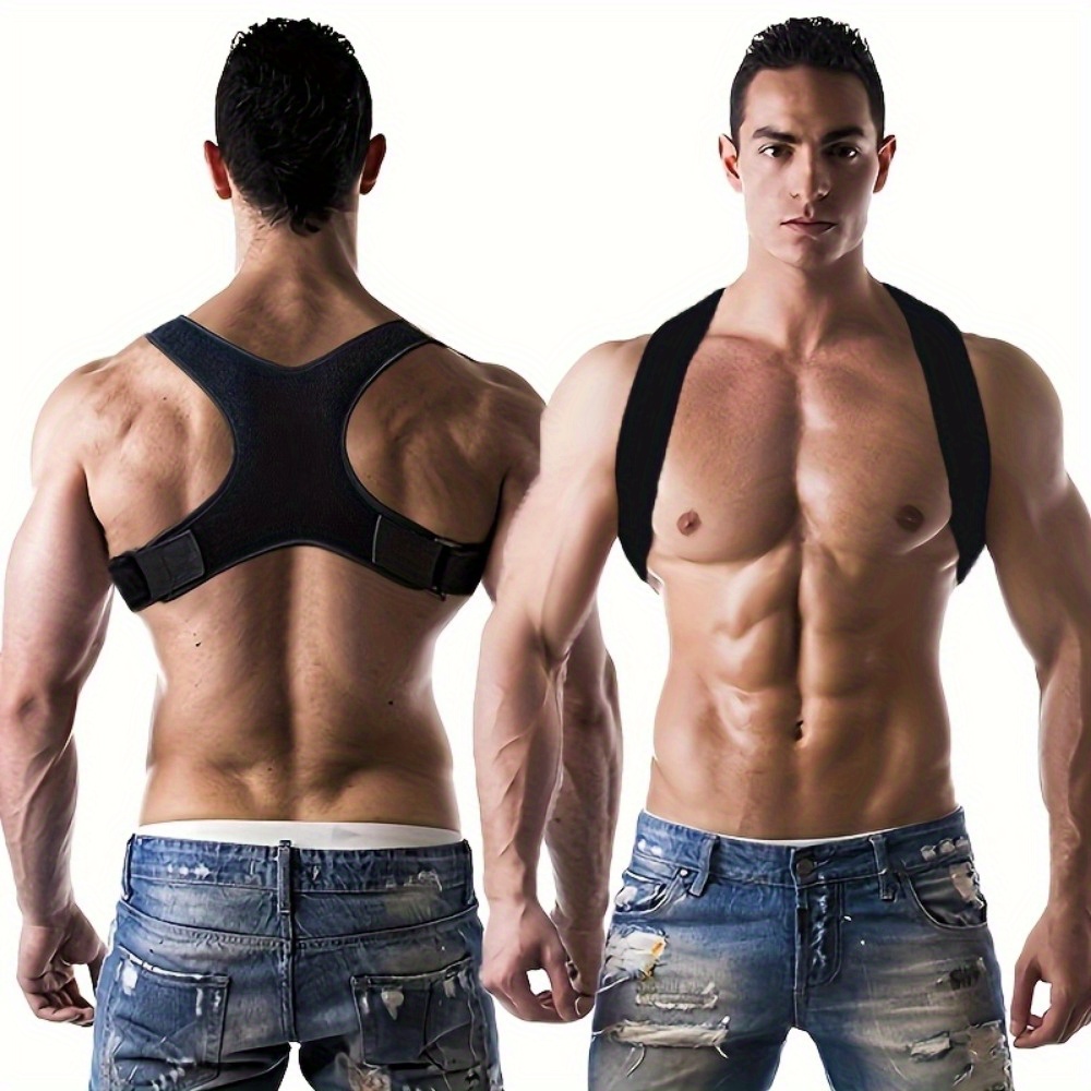 Posture Pole Corrector - Adjustable Breathable Back Support Brace Posture