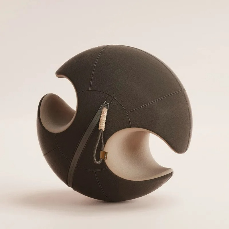 Pilates Yoga Ball - Customizable Wave speed ball, semi-circular balance