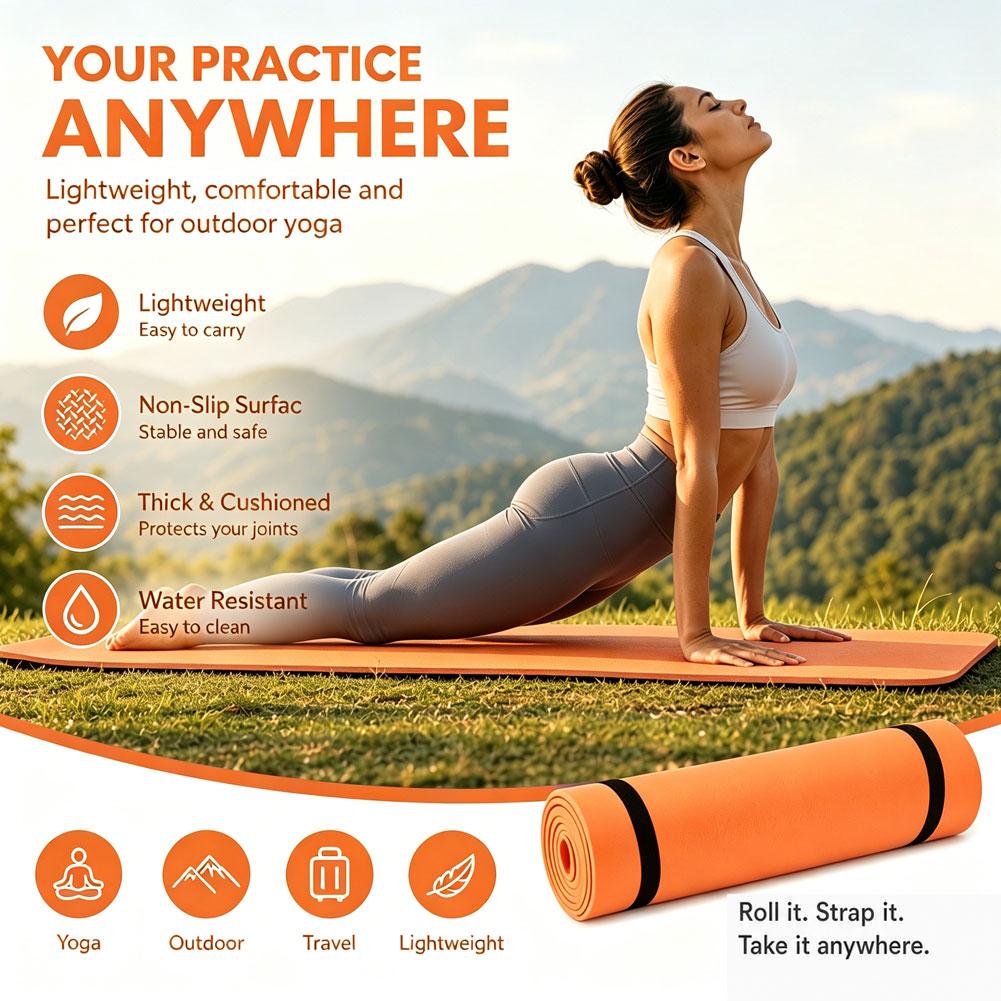 180x50cm Yoga Mats Anti-slip S - đánh giá và giá Pilates Yoga Mat