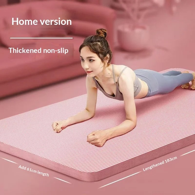 Extra Thick Non Slip Yoga Mat  - đánh giá và giá Pilates Yoga Mat