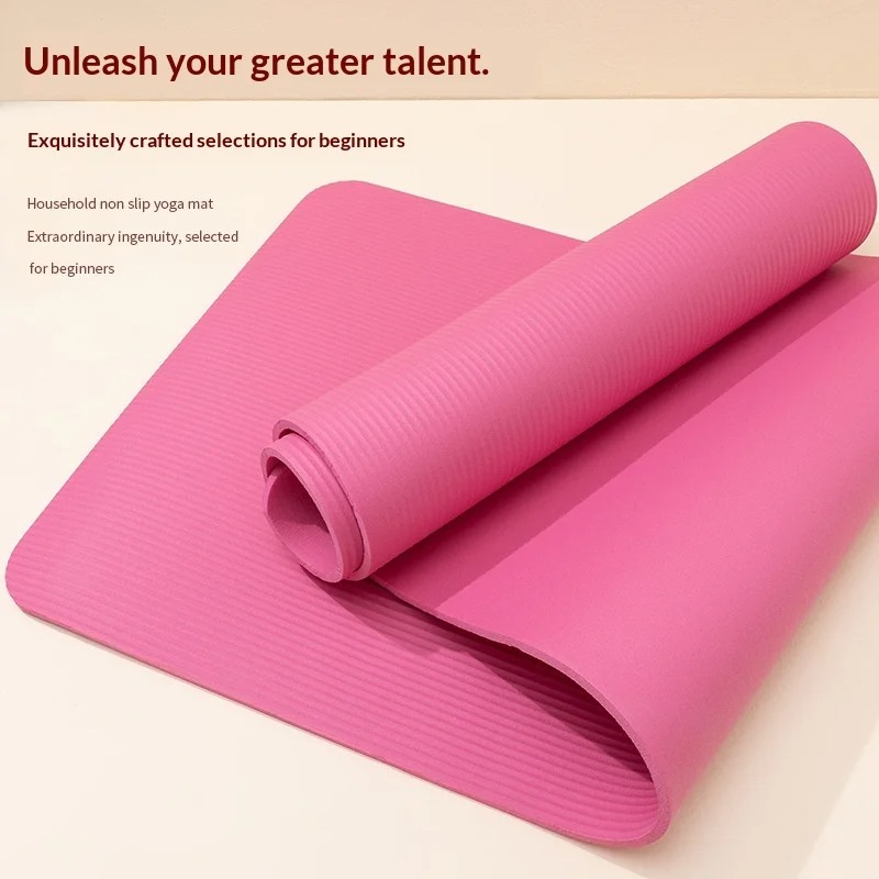 Extra Thick Non Slip Yoga Mat  - đánh giá và giá Pilates Yoga Mat