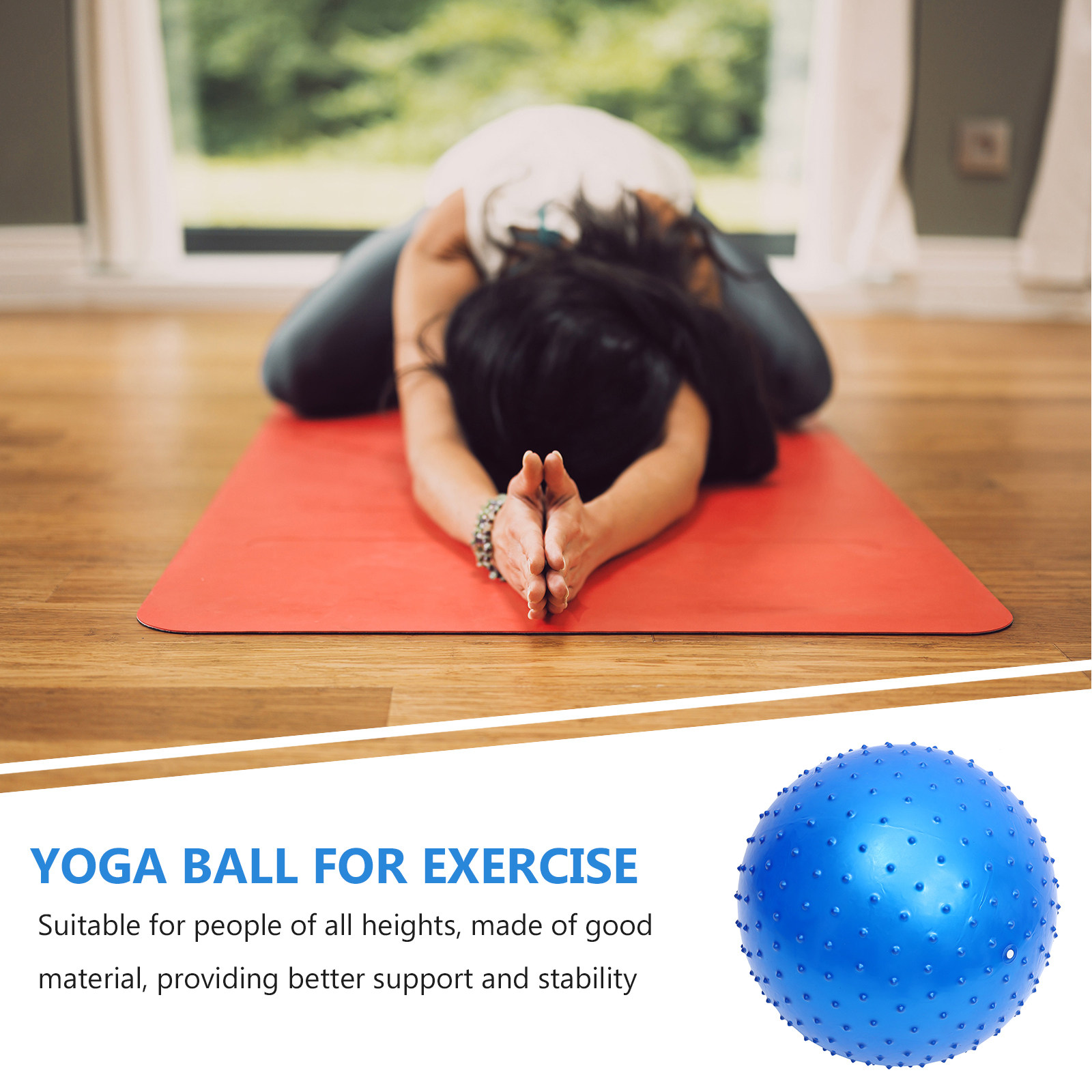 Compact Exercise Ball for Yoga - đánh giá và giá Pilates Yoga Pregnancy
