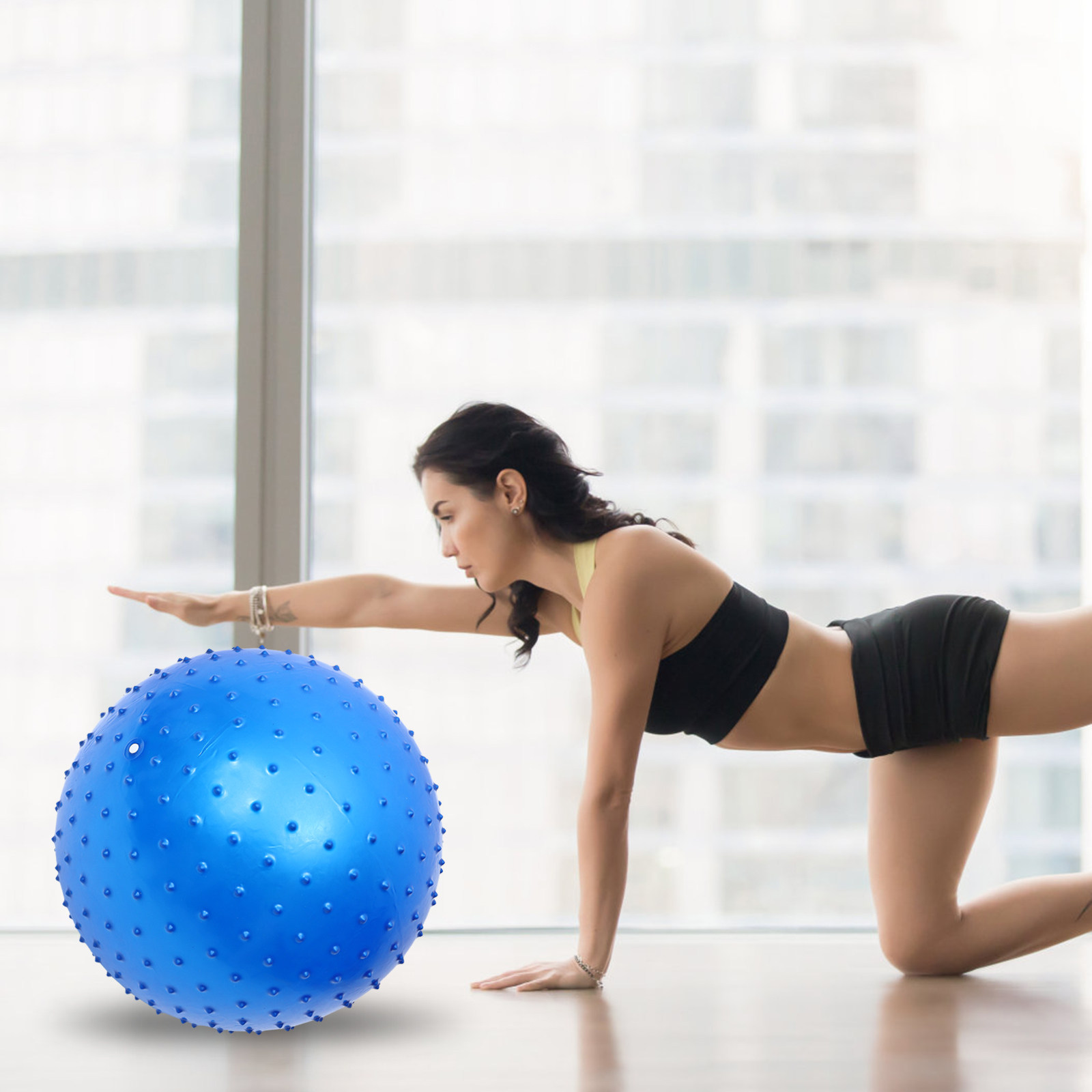 Compact Exercise Ball for Yoga - đánh giá và giá Pilates Yoga Pregnancy