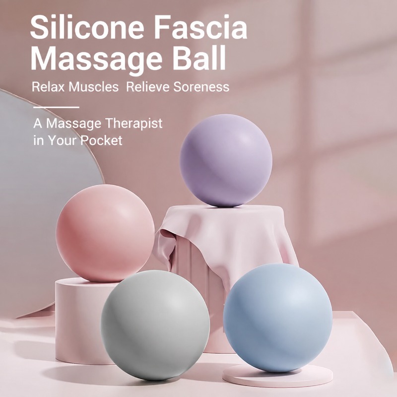 Silicone Fitness Fascia Ball S - đánh giá và giá Pilates Yoga Ball