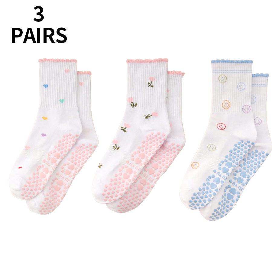 1/2/3/4/Pairs of Women's Pilat - đánh giá và giá Medias Para Pilates Y Yoga