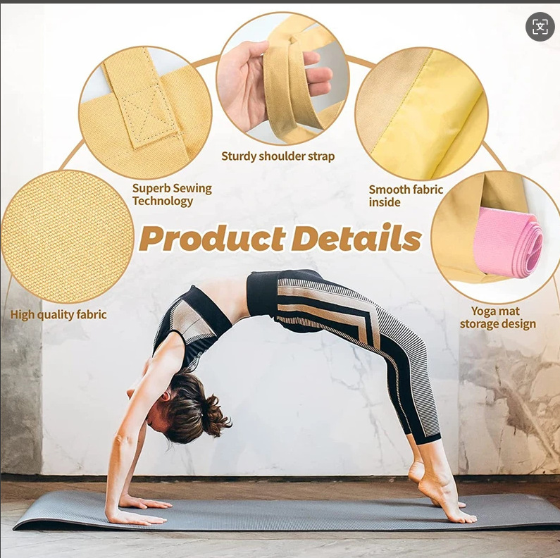 Multi‑Purpose Yoga Bag Yoga Ma - đánh giá và giá Pilates Yoga Mat