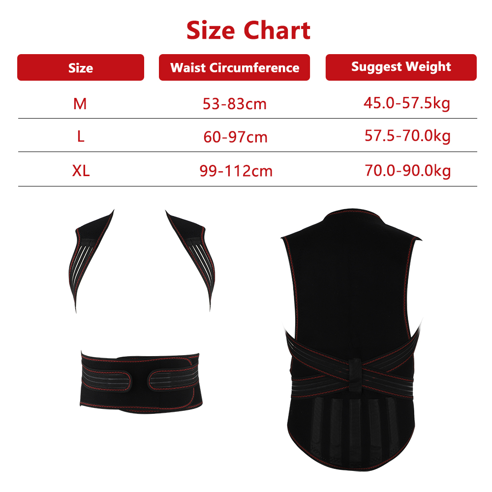 Self Heating Back Support Wais - đánh giá và giá Posture Pole Corrector