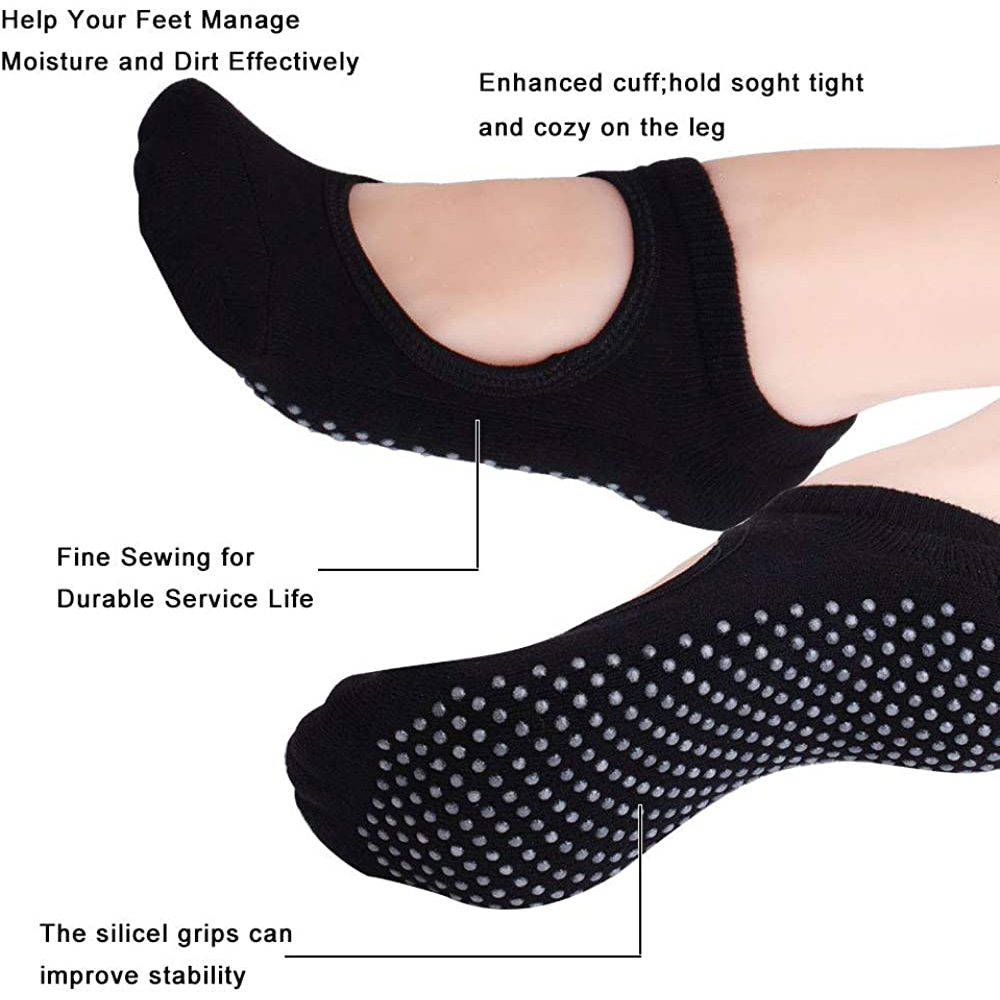 Backless Non-slip Fitness Pila - đánh giá và giá Medias Para Pilates Y Yoga