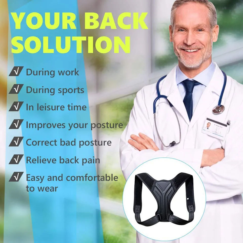 Breathable Anti-hunchback Corr - đánh giá và giá Posture Pole Corrector