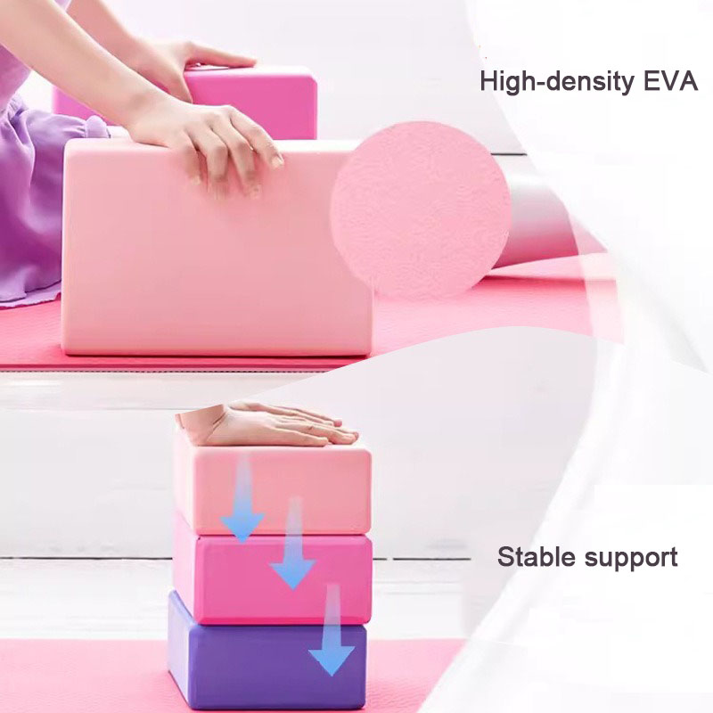 1PC Yoga Building Blocks Cubes - đánh giá và giá Pilates Yoga Mat