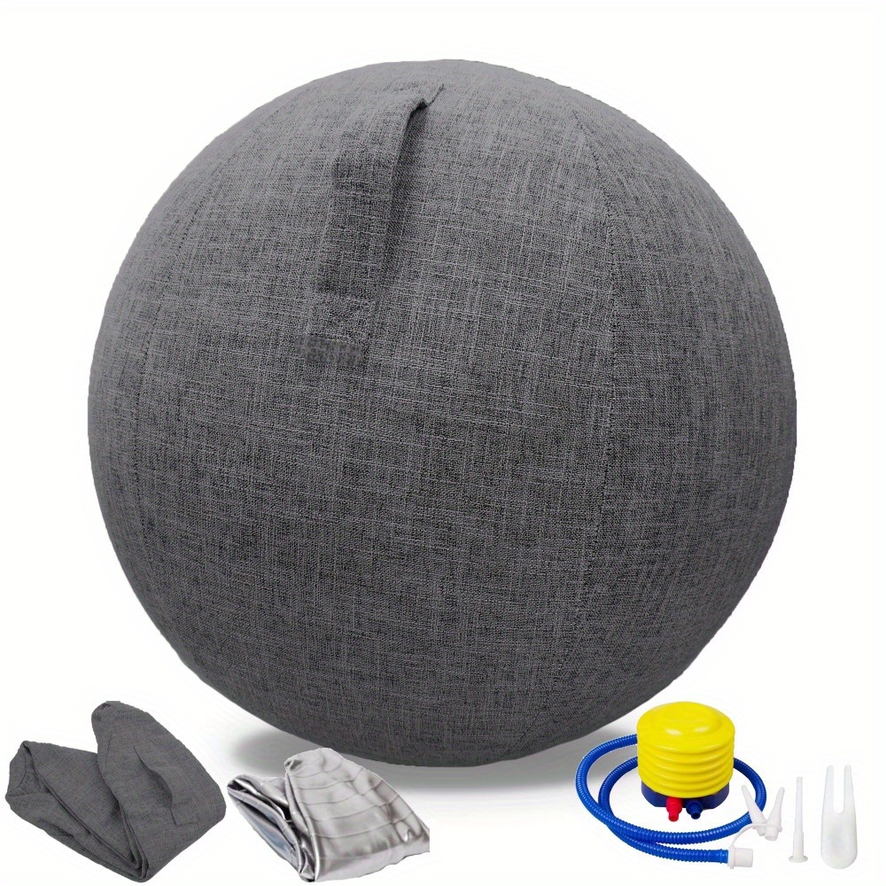 Fitness Ball Chair with Fabric - đánh giá và giá Pilates Yoga Pregnancy