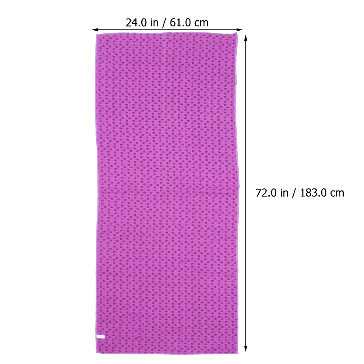 1Pcs Yoga Mat Plum-Shaped PVC  - đánh giá và giá Pilates Yoga Mat