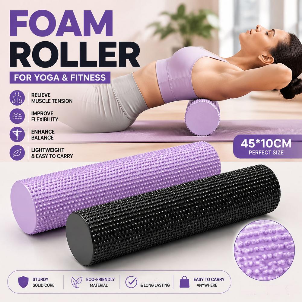 Yoga Foam Roller EVA High Dens - đánh giá và giá Pilates Yoga Ball