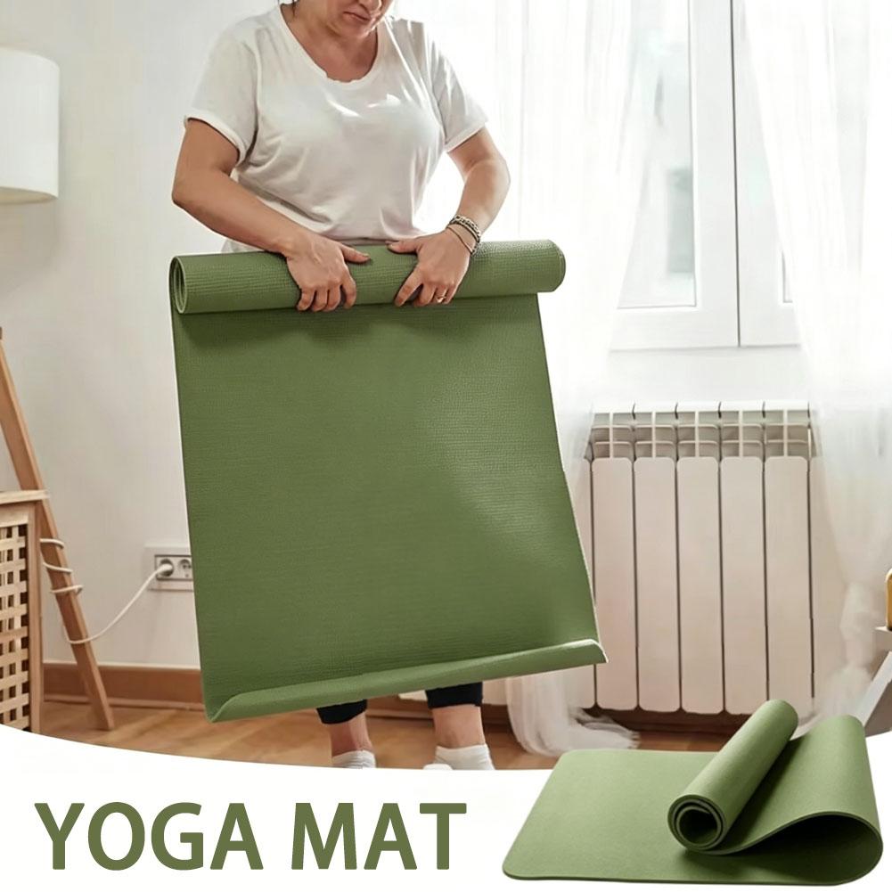 Thick Yoga Mat Anti-skid Sport - đánh giá và giá Pilates Yoga Mat