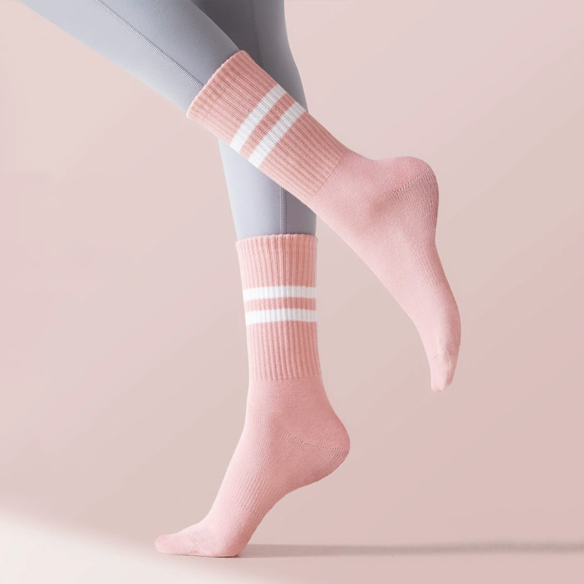 3 Pairs Long Yoga Socks with G - đánh giá và giá Medias Para Pilates Y Yoga
