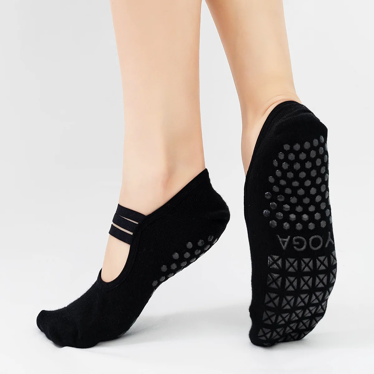 Silicone Non-slip Yoga Socks W - đánh giá và giá Medias Para Pilates Y Yoga