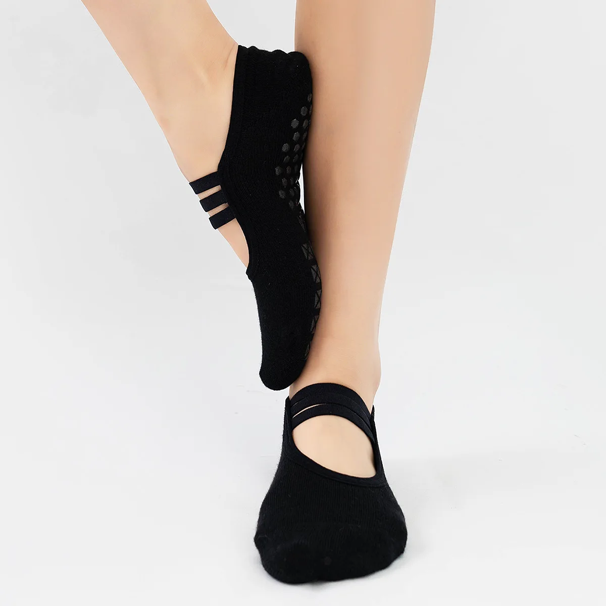 Silicone Non-slip Yoga Socks W - đánh giá và giá Medias Para Pilates Y Yoga