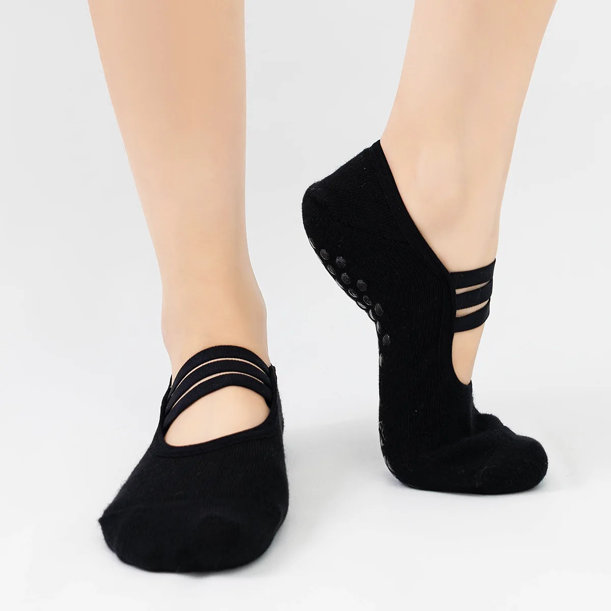 Silicone Non-slip Yoga Socks W - đánh giá và giá Medias Para Pilates Y Yoga