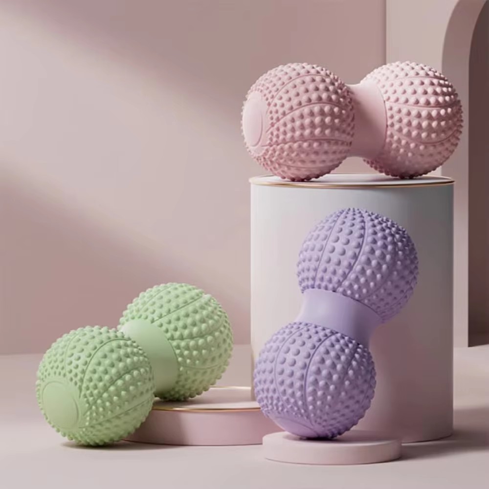 Yoga Fascia Ball Peanut Massag - đánh giá và giá Pilates Yoga Ball